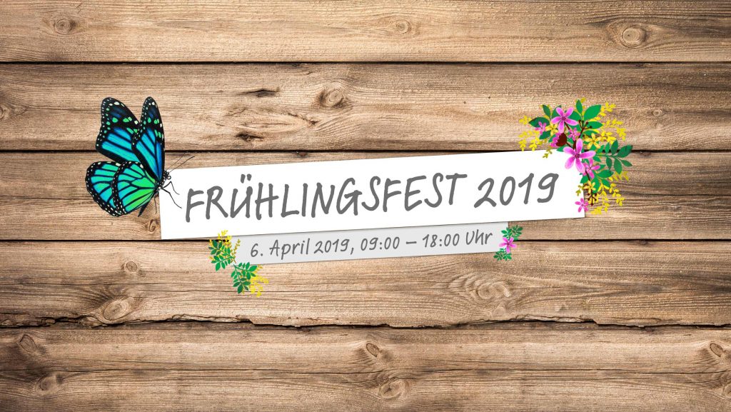 Frühlingsfest am 6. April 2019 bei HolzLand Beese in Unna