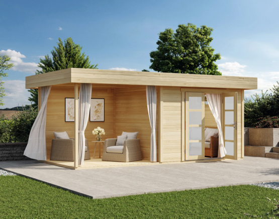 Gartenhaus aus Holz mit Freifläche | HolzLand Beese in Unna