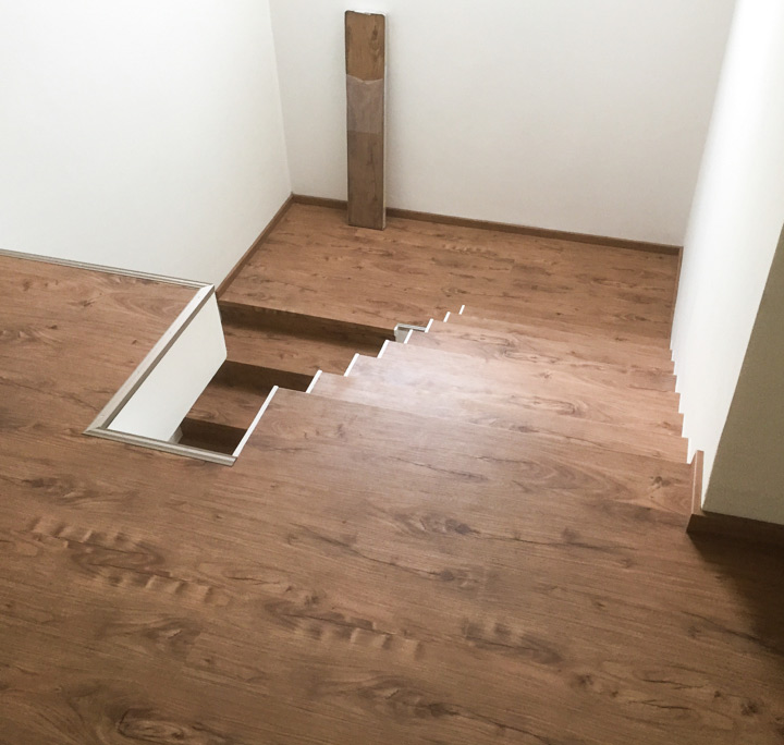 Offenes Treppenhaus ohne Geländer | HolzLand Beese Unna